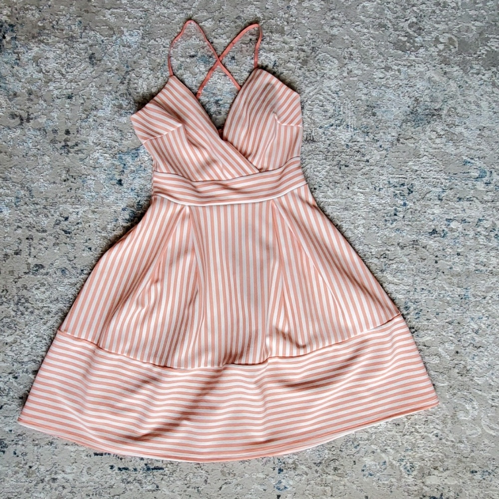 Nordstrom Pink Striped Dress
